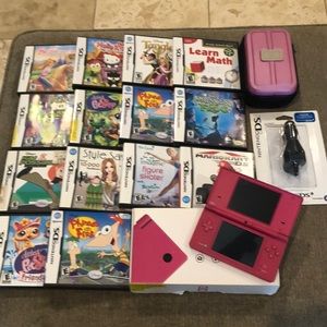 Nintendo Dsi Pink Bundle